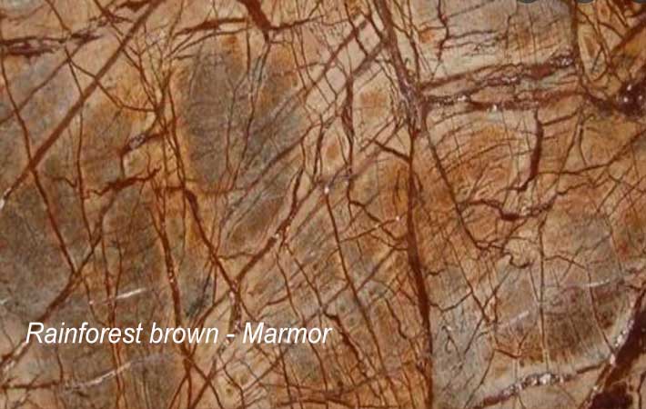 Rainforest brown Marmor