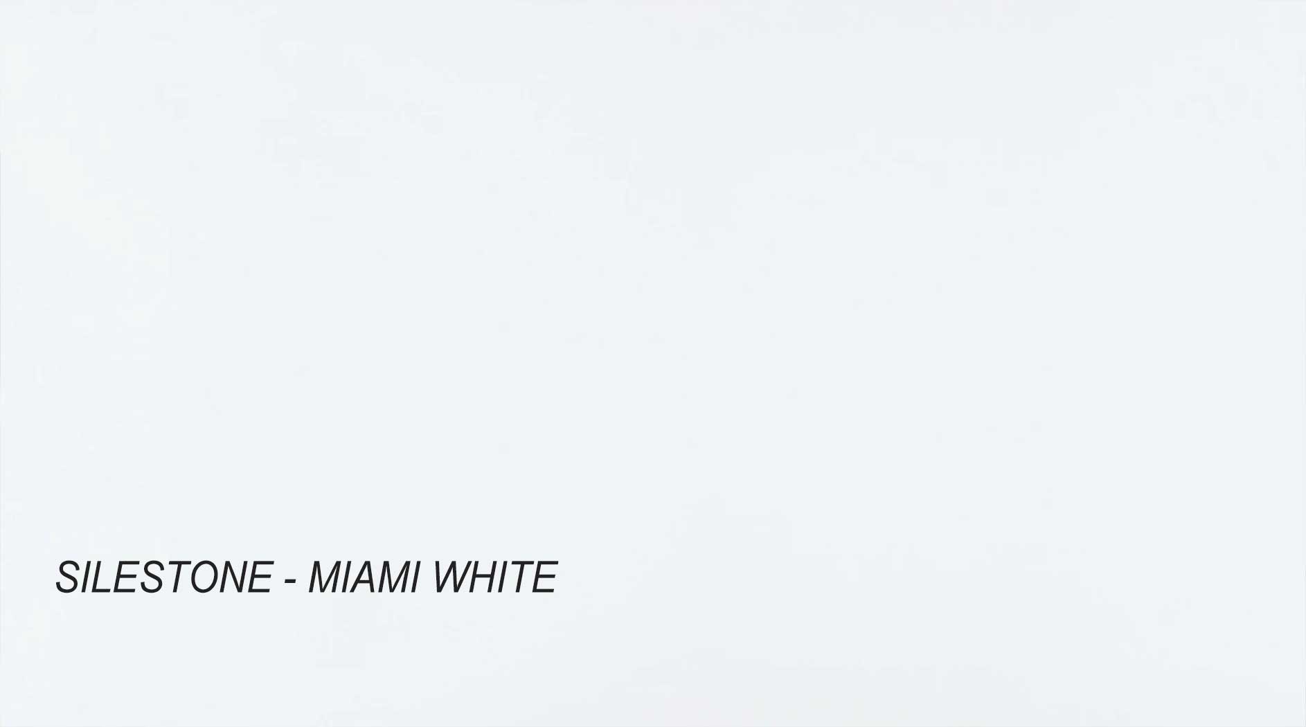 Silestone Miami white