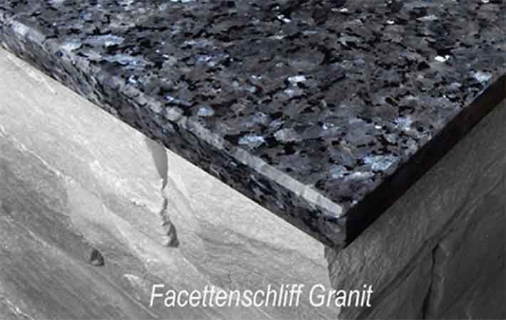 Granit Kantenbearbeitung